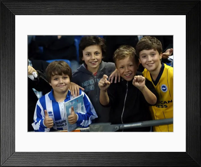 Framed Print : Brighton & Hove Albion vs. Nottingham Forest (2013-14 Home Game) Framed Print : Brighton & Hove Albion vs. Nottingham Forest (2013-14 Home Game)