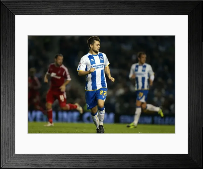 Framed Print : Brighton & Hove Albion vs. Nottingham Forest: A Home Victory (5-10-2013) - Season 2013-14 Framed Print : Brighton & Hove Albion vs. Nottingham Forest: A Home Victory (5-10-2013) - Season 2013-14