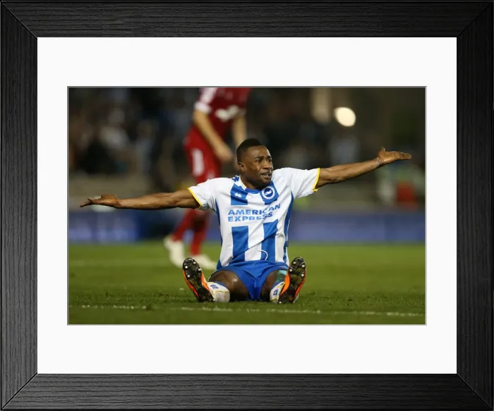Framed Print : Kazenga LuaLua: Nottingham Forest, 2013 Framed Print : Kazenga LuaLua: Nottingham Forest, 2013