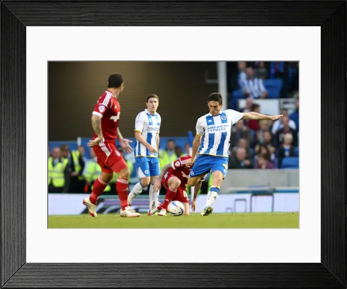 Framed Print : Brighton & Hove Albion vs. Nottingham Forest (2013-14 Home Game) Framed Print : Brighton & Hove Albion vs. Nottingham Forest (2013-14 Home Game)