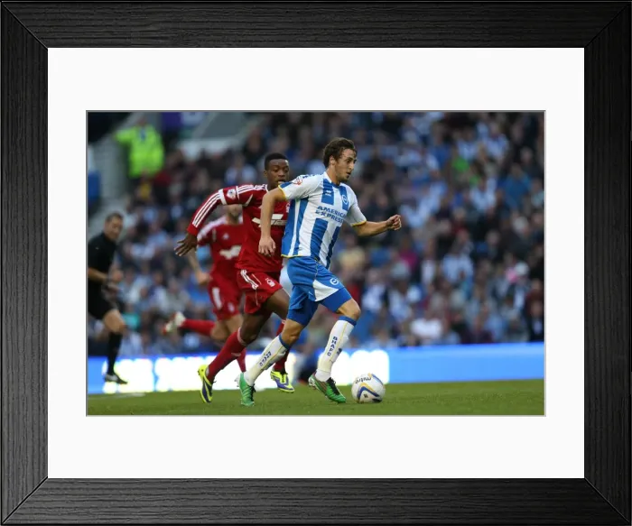 Framed Print : Brighton & Hove Albion vs. Nottingham Forest: A Home Victory (5-10-2013) - Season 2013-14 Framed Print : Brighton & Hove Albion vs. Nottingham Forest: A Home Victory (5-10-2013) - Season 2013-14