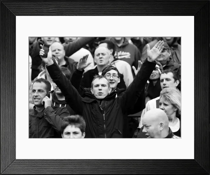 Framed Print : Brighton & Hove Albion Away at Yeovil Town (2013-14 Season): October 19, 2013