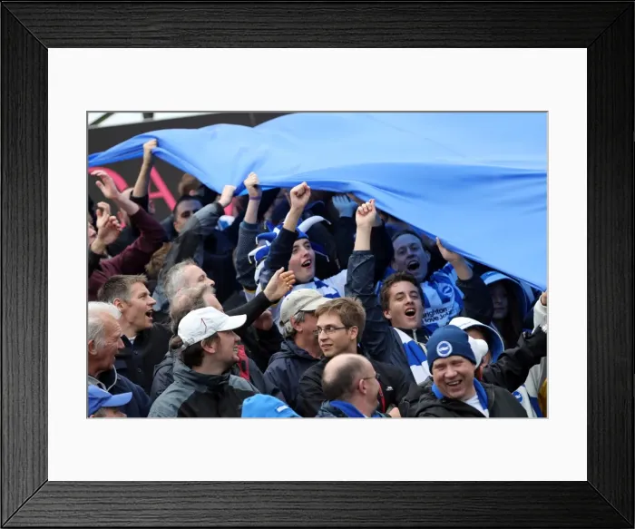 Framed Print : Brighton & Hove Albion Away at Yeovil Town (2013-14 Season): October 19, 2013 Framed Print : Brighton & Hove Albion Away at Yeovil Town (2013-14 Season): October 19, 2013