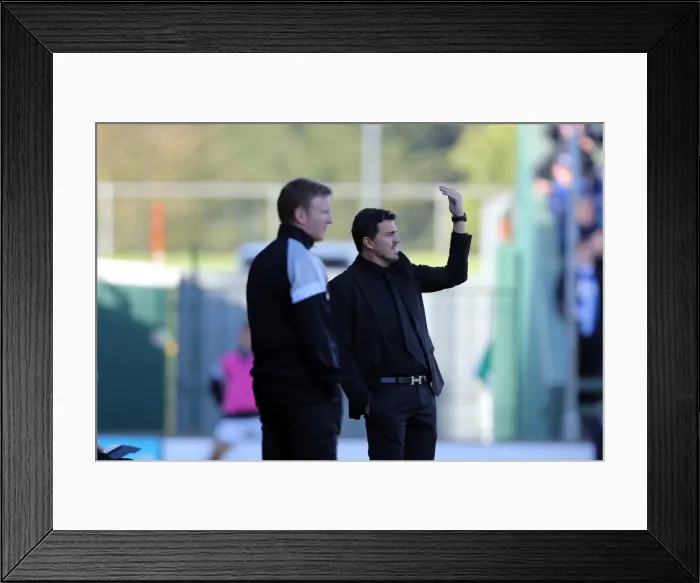Framed Print : Brighton & Hove Albion Away at Yeovil Town (19-10-2013) Framed Print : Brighton & Hove Albion Away at Yeovil Town (19-10-2013)