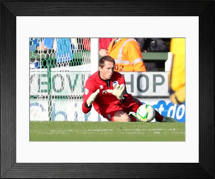 Framed Print : Brighton & Hove Albion Away at Yeovil Town (19-10-2013) Framed Print : Brighton & Hove Albion Away at Yeovil Town (19-10-2013)