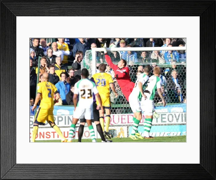 Framed Print : Brighton & Hove Albion Away at Yeovil Town (19-10-2013) Framed Print : Brighton & Hove Albion Away at Yeovil Town (19-10-2013)