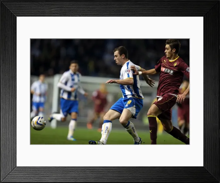 Framed Print : Brighton & Hove Albion vs. Watford (28-10-2013): Fright Night Home Game