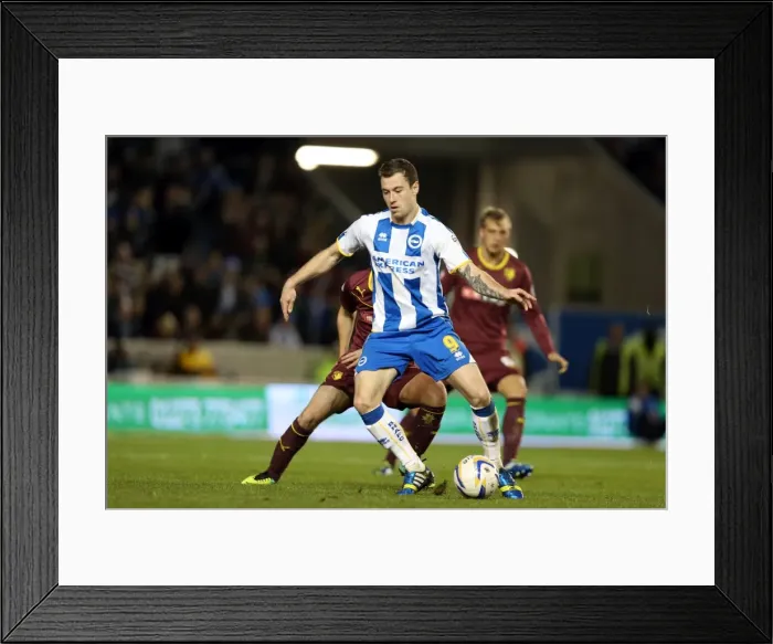 Framed Print : Brighton & Hove Albion vs. Watford: Fright Night (2013-10-28)