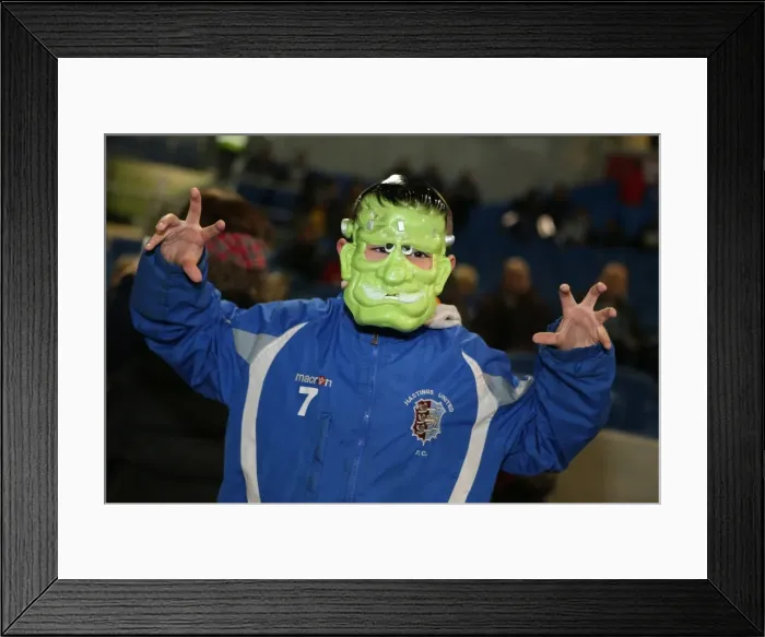Framed Print : Brighton & Hove Albion vs. Watford (2013-10-28) - Fright Night Home Game Framed Print : Brighton & Hove Albion vs. Watford (2013-10-28) - Fright Night Home Game