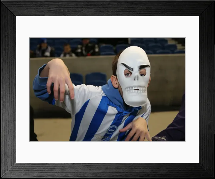 Framed Print : Brighton And Hove Albion Season 2013-14: 2013-14 Home Games: Watford - 28-10-2013 (Fright Night) Framed Print : Brighton And Hove Albion Season 2013-14: 2013-14 Home Games: Watford - 28-10-2013 (Fright Night)