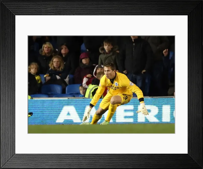 Framed Print : Fright Night: Brighton & Hove Albion vs. Watford (10-28-2013) Framed Print : Fright Night: Brighton & Hove Albion vs. Watford (10-28-2013)