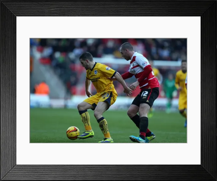 Framed Print : Brighton & Hove Albion vs Doncaster Rovers (Away) - 02-11-2013: Season 2013-14, Away Game Framed Print : Brighton & Hove Albion vs Doncaster Rovers (Away) - 02-11-2013: Season 2013-14, Away Game
