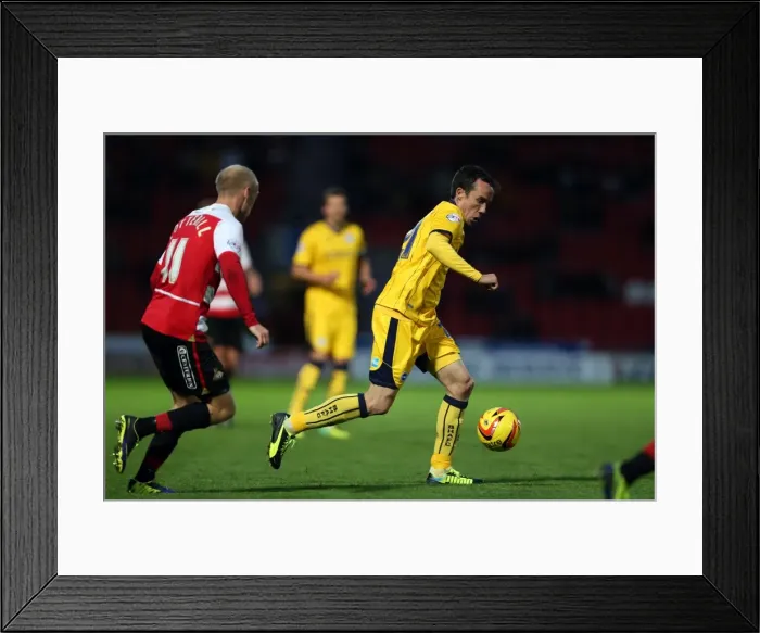 Framed Print : Brighton & Hove Albion vs Doncaster Rovers (Away): 02-11-2013 - Season 2013-14: Doncaster Rovers Game Framed Print : Brighton & Hove Albion vs Doncaster Rovers (Away): 02-11-2013 - Season 2013-14: Doncaster Rovers Game