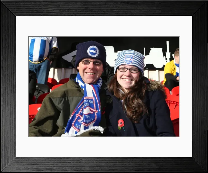 Framed Print : Brighton & Hove Albion vs Doncaster Rovers (Away): 02-11-2013 - 2013-14 Season Framed Print : Brighton & Hove Albion vs Doncaster Rovers (Away): 02-11-2013 - 2013-14 Season