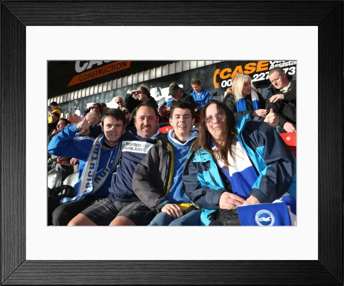 Framed Print : Brighton & Hove Albion vs Doncaster Rovers: 2-11-2013 - Away Game (0-2) Framed Print : Brighton & Hove Albion vs Doncaster Rovers: 2-11-2013 - Away Game (0-2)