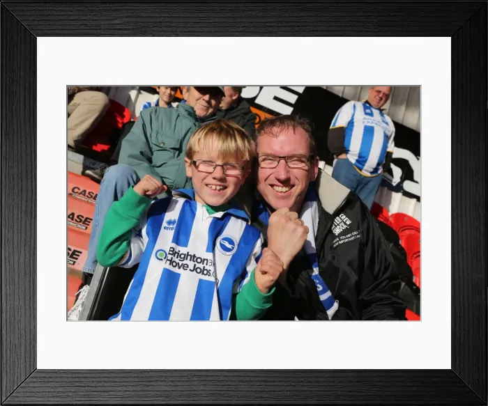 Framed Print : Brighton & Hove Albion vs Doncaster Rovers (Away) - 02-11-2013: Season 2013-14, Away Game Framed Print : Brighton & Hove Albion vs Doncaster Rovers (Away) - 02-11-2013: Season 2013-14, Away Game