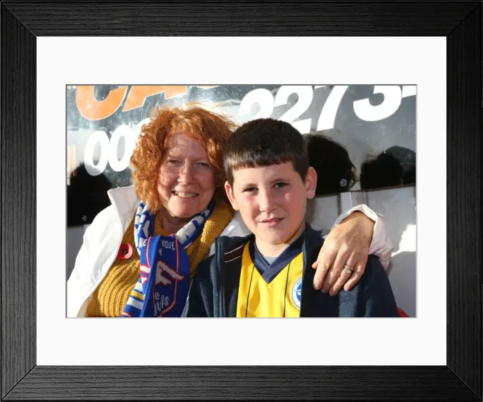 Framed Print : Brighton & Hove Albion vs Doncaster Rovers (Away) - 02-11-2013: Season 2013-14, Away Game Framed Print : Brighton & Hove Albion vs Doncaster Rovers (Away) - 02-11-2013: Season 2013-14, Away Game