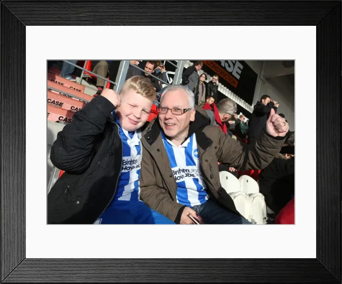 Framed Print : Brighton & Hove Albion vs Doncaster Rovers (Away) - 02-11-2013: 2013-14 Season Away Game Framed Print : Brighton & Hove Albion vs Doncaster Rovers (Away) - 02-11-2013: 2013-14 Season Away Game