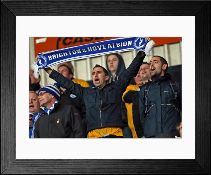 Framed Print : Brighton & Hove Albion vs Doncaster Rovers (Away): 02-11-2013 - 2013-14 Season: Doncaster Rovers Home Game Framed Print : Brighton & Hove Albion vs Doncaster Rovers (Away): 02-11-2013 - 2013-14 Season: Doncaster Rovers Home Game