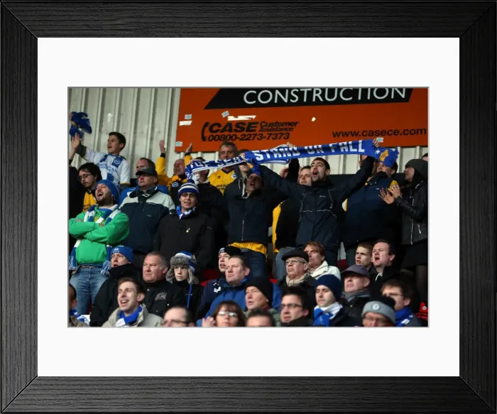 Framed Print : Brighton & Hove Albion vs Doncaster Rovers (Away) - 02-11-2013: Season 2013-14, Away Game Framed Print : Brighton & Hove Albion vs Doncaster Rovers (Away) - 02-11-2013: Season 2013-14, Away Game