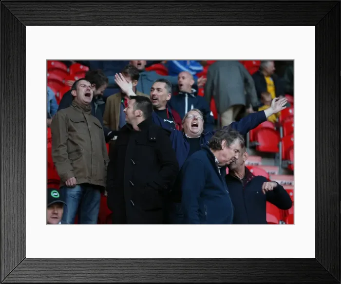 Framed Print : Brighton & Hove Albion vs Doncaster Rovers: 2013-14 Away Game (November 2013) Framed Print : Brighton & Hove Albion vs Doncaster Rovers: 2013-14 Away Game (November 2013)