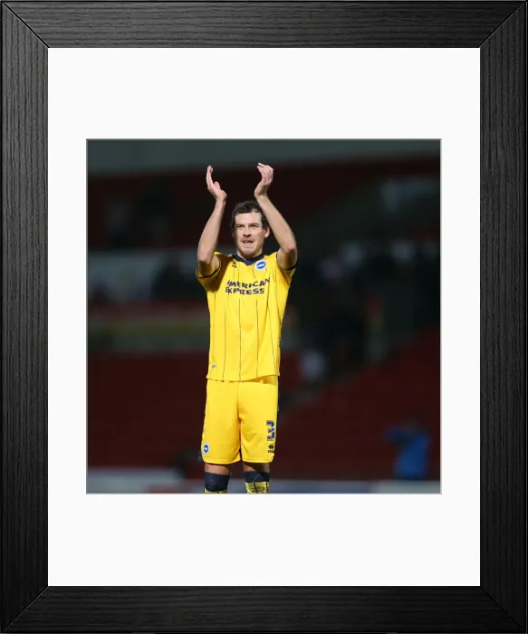 Framed Print : Brighton & Hove Albion vs Doncaster Rovers (Away): 2013-14 Season - 02-11-2013