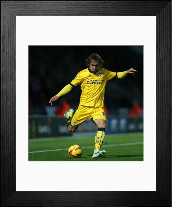 Framed Print : Brighton & Hove Albion vs Doncaster Rovers (Away) - 02-11-2013: Season 2013-14, Away Game Framed Print : Brighton & Hove Albion vs Doncaster Rovers (Away) - 02-11-2013: Season 2013-14, Away Game