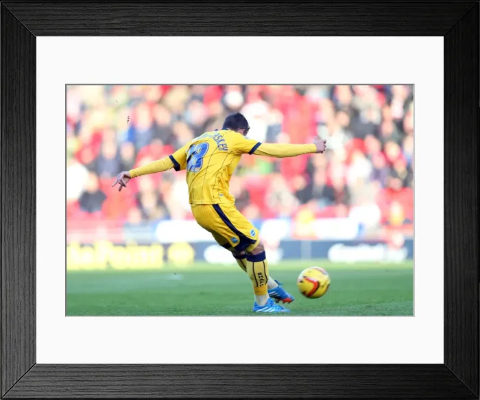 Framed Print : Brighton & Hove Albion vs Doncaster Rovers (Away): 02-11-2013 - Season 2013-14: Doncaster Rovers Game Framed Print : Brighton & Hove Albion vs Doncaster Rovers (Away): 02-11-2013 - Season 2013-14: Doncaster Rovers Game