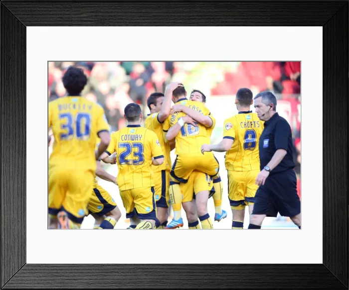 Framed Print : Brighton & Hove Albion vs Doncaster Rovers: 2013-14 Away Game Framed Print : Brighton & Hove Albion vs Doncaster Rovers: 2013-14 Away Game