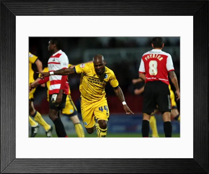 Framed Print : Brighton & Hove Albion vs Doncaster Rovers (Away): 02-11-2013 - 2013-14 Season Framed Print : Brighton & Hove Albion vs Doncaster Rovers (Away): 02-11-2013 - 2013-14 Season