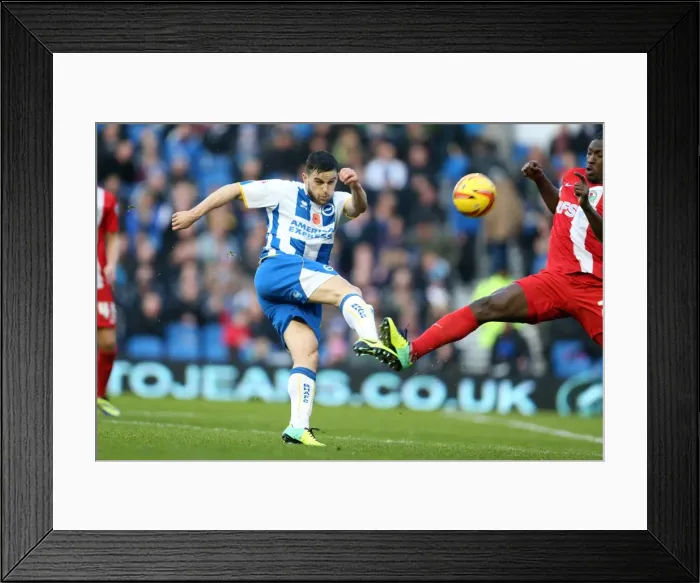 Framed Print : Brighton & Hove Albion vs. Blackburn Rovers (2013-14 Season): A Home Game Framed Print : Brighton & Hove Albion vs. Blackburn Rovers (2013-14 Season): A Home Game