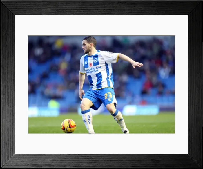 Framed Print : Brighton & Hove Albion vs. Blackburn Rovers (2013-14 Season) - A Home Game Framed Print : Brighton & Hove Albion vs. Blackburn Rovers (2013-14 Season) - A Home Game