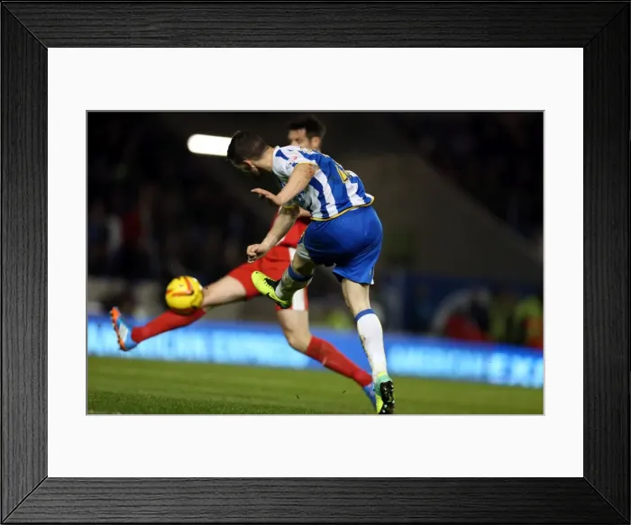 Framed Print : Brighton & Hove Albion vs. Blackburn Rovers (2013-14 Season): A Home Game Framed Print : Brighton & Hove Albion vs. Blackburn Rovers (2013-14 Season): A Home Game