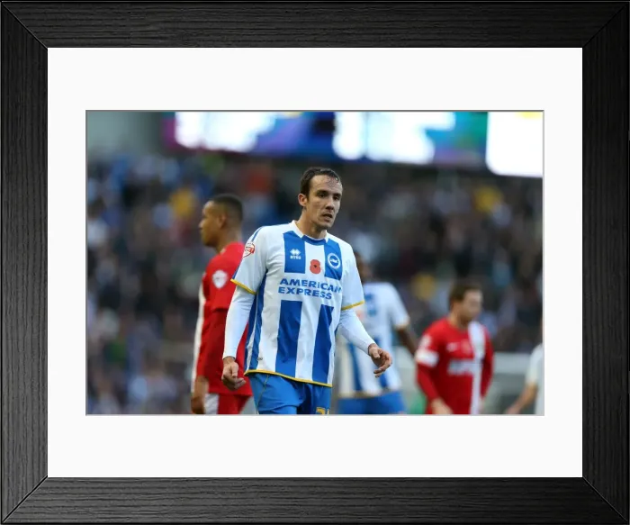 Framed Print : Brighton & Hove Albion vs. Blackburn Rovers (2013-14 Season) - A Home Game Framed Print : Brighton & Hove Albion vs. Blackburn Rovers (2013-14 Season) - A Home Game