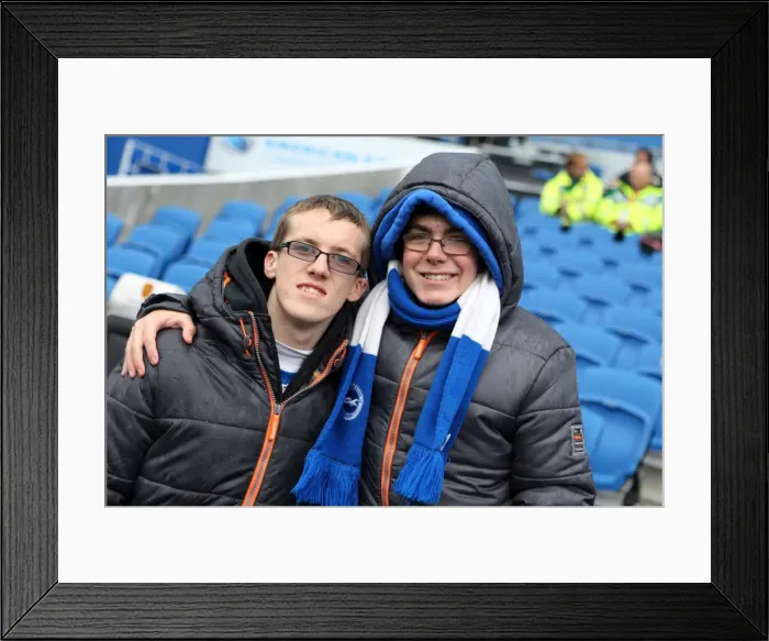 Framed Print : Brighton & Hove Albion vs. Blackburn Rovers (09-11-2013) - A Home Game from the 2013-14 Season Framed Print : Brighton & Hove Albion vs. Blackburn Rovers (09-11-2013) - A Home Game from the 2013-14 Season