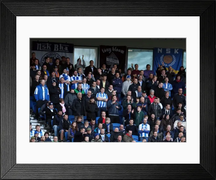 Framed Print : Brighton & Hove Albion vs. Blackburn Rovers (2013-14): A Home Game Framed Print : Brighton & Hove Albion vs. Blackburn Rovers (2013-14): A Home Game