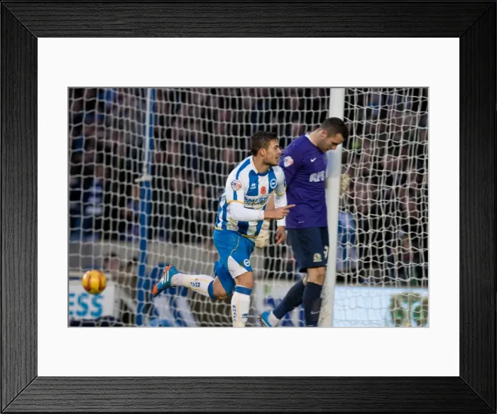 Framed Print : Brighton & Hove Albion vs. Blackburn Rovers (2013-14): A Home Game Framed Print : Brighton & Hove Albion vs. Blackburn Rovers (2013-14): A Home Game