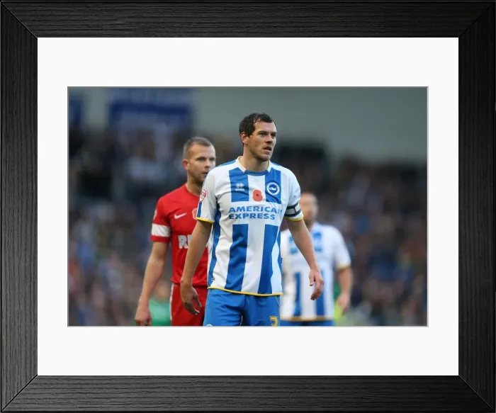 Framed Print : Brighton & Hove Albion vs. Blackburn Rovers (2013-14 Season) - A Home Game Framed Print : Brighton & Hove Albion vs. Blackburn Rovers (2013-14 Season) - A Home Game