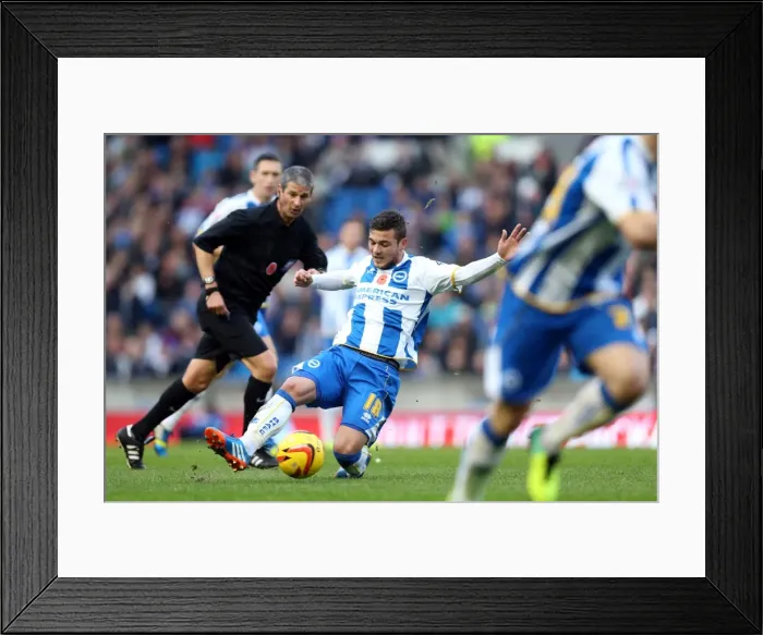 Framed Print : Brighton & Hove Albion vs. Blackburn Rovers (2013-14) - Home Game Highlights Framed Print : Brighton & Hove Albion vs. Blackburn Rovers (2013-14) - Home Game Highlights