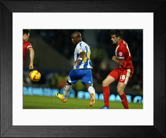 Framed Print : Brighton & Hove Albion vs. Blackburn Rovers (2013-14): A Home Game Framed Print : Brighton & Hove Albion vs. Blackburn Rovers (2013-14): A Home Game
