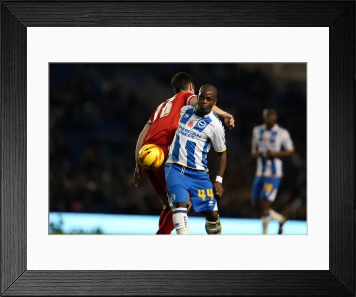 Framed Print : Brighton & Hove Albion vs. Blackburn Rovers (2013-14): A Home Game Framed Print : Brighton & Hove Albion vs. Blackburn Rovers (2013-14): A Home Game