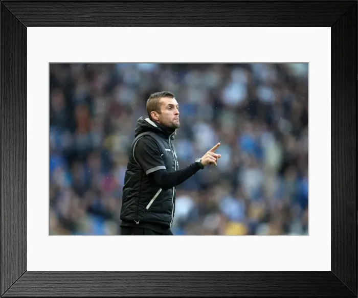 Framed Print : Brighton & Hove Albion vs. Blackburn Rovers (2013-14): A Home Game Framed Print : Brighton & Hove Albion vs. Blackburn Rovers (2013-14): A Home Game