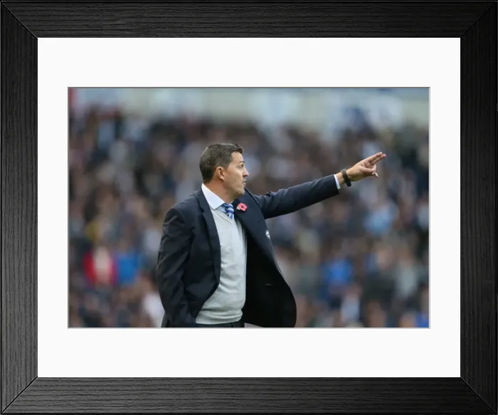 Framed Print : Brighton & Hove Albion vs. Blackburn Rovers (2013-14 Season) - A Home Game Framed Print : Brighton & Hove Albion vs. Blackburn Rovers (2013-14 Season) - A Home Game