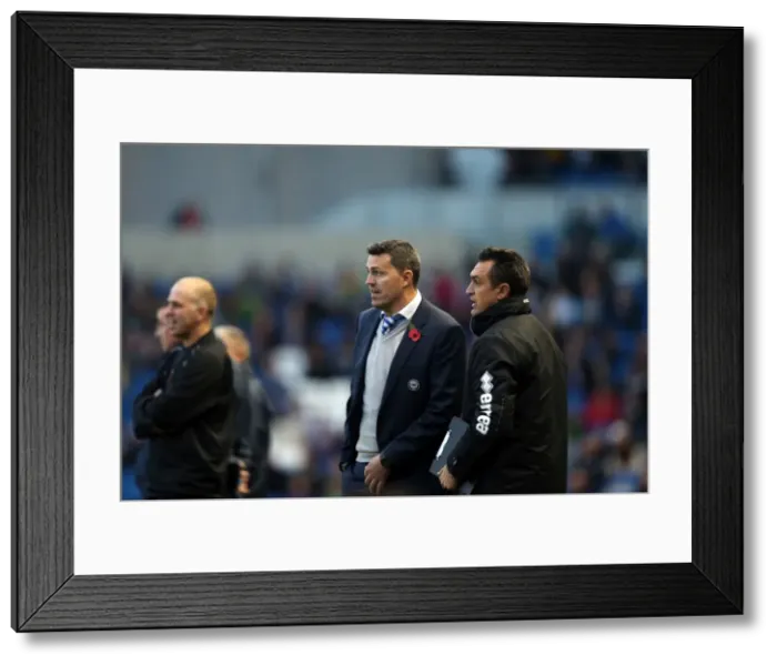 Framed Print : Brighton & Hove Albion vs. Blackburn Rovers (2013-14 Season) - Home Game Framed Print : Brighton & Hove Albion vs. Blackburn Rovers (2013-14 Season) - Home Game