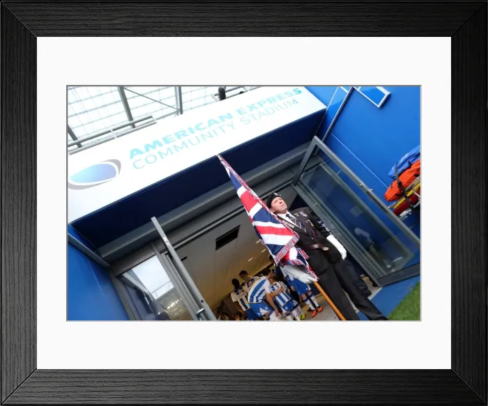 Framed Print : Brighton & Hove Albion vs. Blackburn Rovers (2013-14 Season) - A Home Game Framed Print : Brighton & Hove Albion vs. Blackburn Rovers (2013-14 Season) - A Home Game
