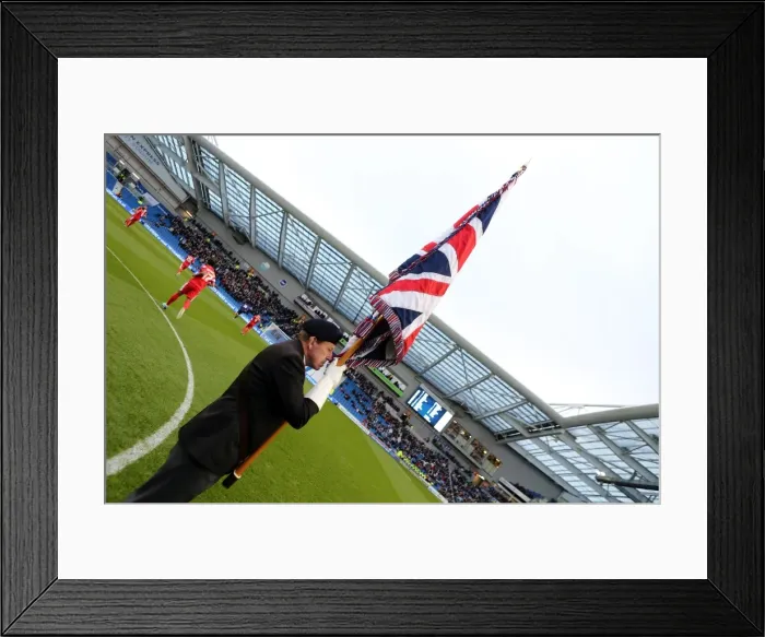 Framed Print : Brighton & Hove Albion vs. Blackburn Rovers (2013-14 Season) - Home Game Framed Print : Brighton & Hove Albion vs. Blackburn Rovers (2013-14 Season) - Home Game