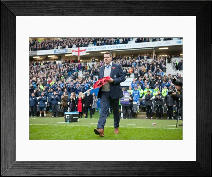 Framed Print : Brighton & Hove Albion vs. Blackburn Rovers (09-11-2013): A Home Game from the 2013-14 Season Framed Print : Brighton & Hove Albion vs. Blackburn Rovers (09-11-2013): A Home Game from the 2013-14 Season