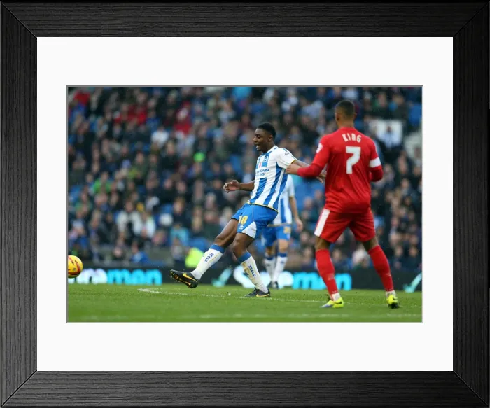 Framed Print : Brighton & Hove Albion vs. Blackburn Rovers (2013-11-09) - A Home Game from the 2013-14 Season Framed Print : Brighton & Hove Albion vs. Blackburn Rovers (2013-11-09) - A Home Game from the 2013-14 Season