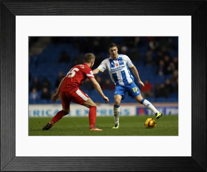 Framed Print : Brighton & Hove Albion vs. Blackburn Rovers (2013-14 Season) - A Home Game Framed Print : Brighton & Hove Albion vs. Blackburn Rovers (2013-14 Season) - A Home Game
