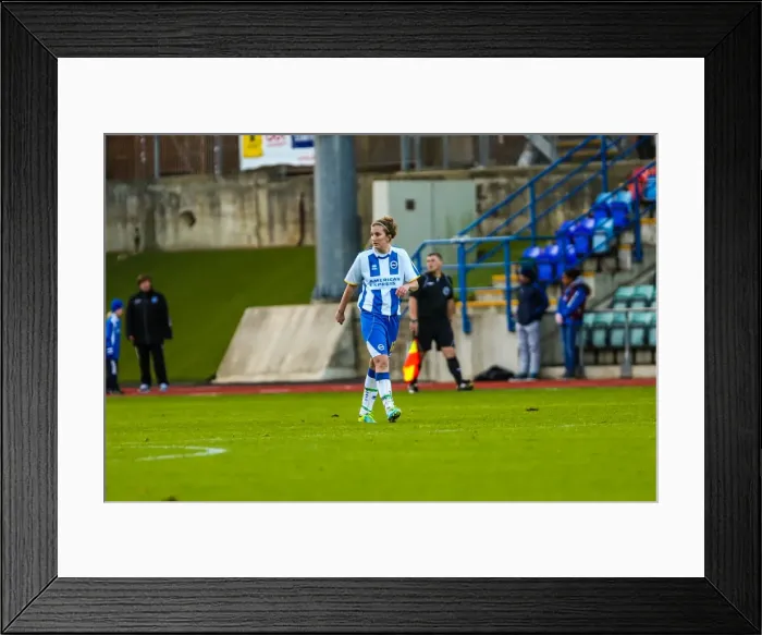 Framed Print : Brighton & Hove Albion Women vs. Gillingham: 2013-14 Season Framed Print : Brighton & Hove Albion Women vs. Gillingham: 2013-14 Season